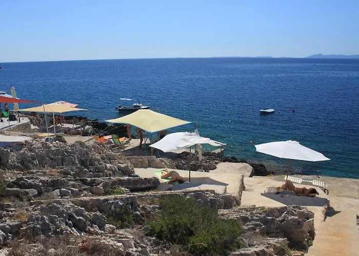 By The Sea Zavalatica, Korcula - 9138 아파트